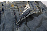 Multi-Pockets Retro Loose Pants