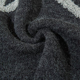 Star Embroidery Loose Sweater