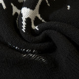 Burning Heart Ripped Sweater