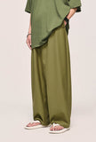 Loose Contrast Color Pants