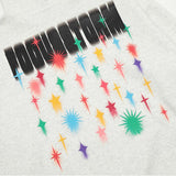 Firework Letter Print Hoodie
