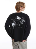 Fall Embroidered Henley T-shirt