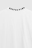 High-neck Respecting Solid Loose T-shirt