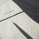 Splicing Color Zip-up Shirt