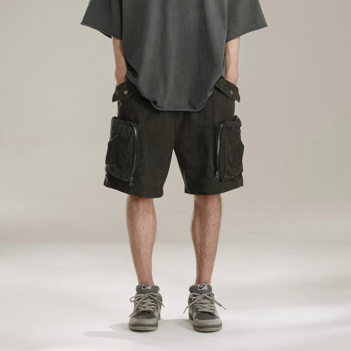 Big Pocket Washed Jorts