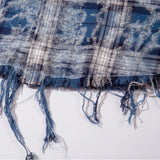 Vintage Plaid Ripped Shirt