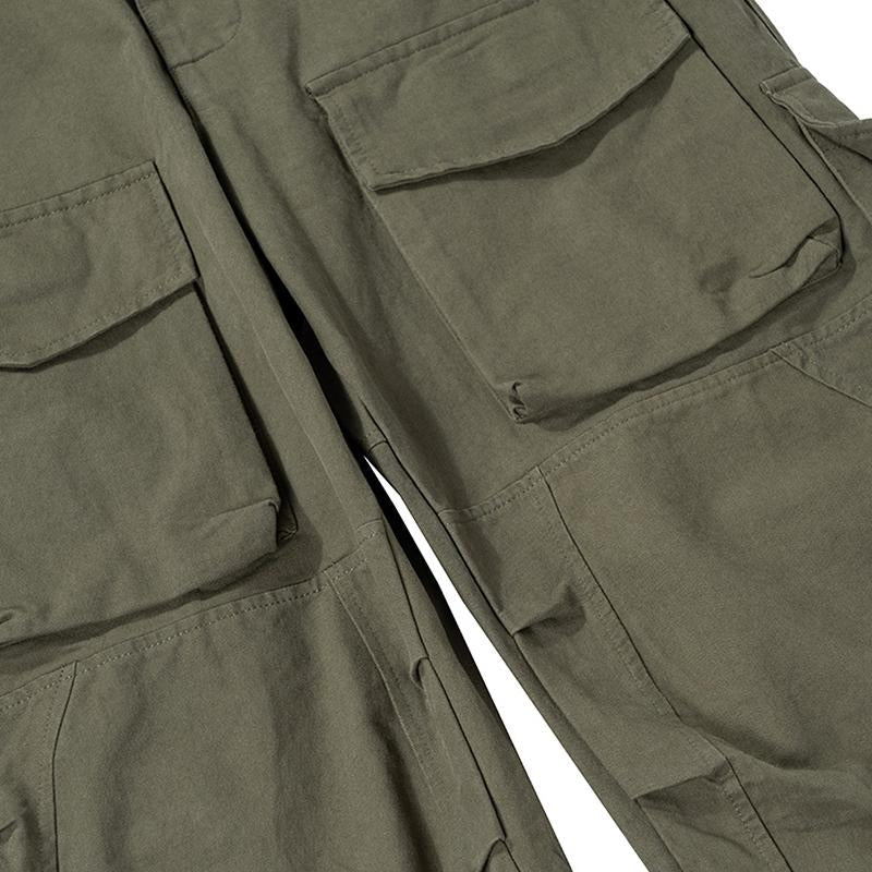 Vintage Multi-pocket Cargo Pants