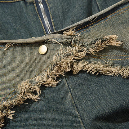 buttons of the star jeans
