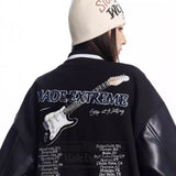 Guitar Retro Varsity Jacket