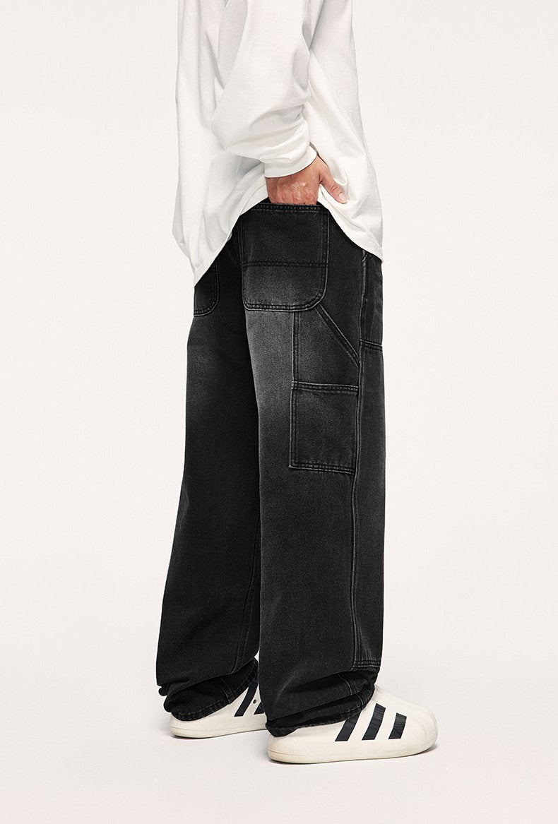 Wide-leg Baggy Cowboy Jeans