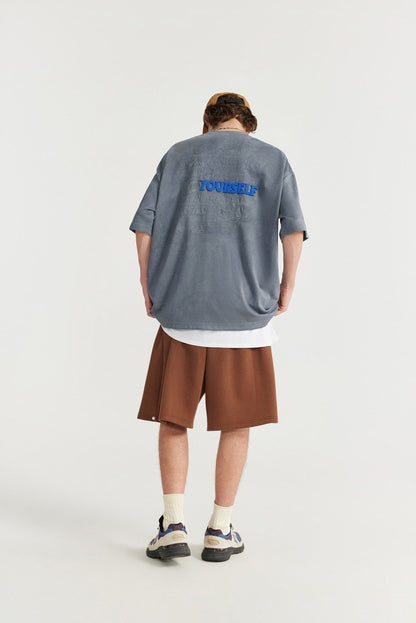 Loose Embroidery Oversized T-shirt