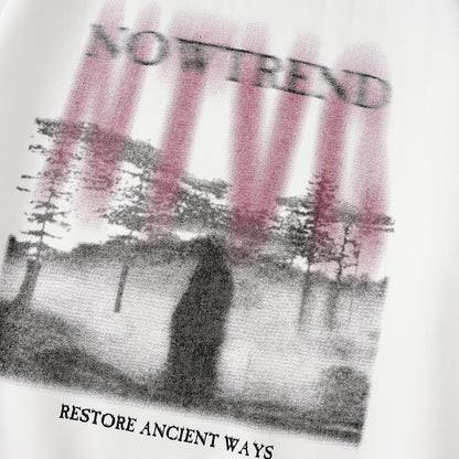 Forest Fog Graphic Sweatshirt