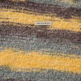 Fleece Fuzzy Striped Hoodie