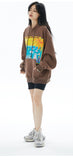 California's Beach Graphic Print Hoodie