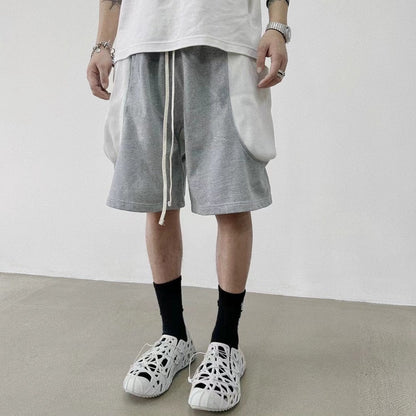 Stitching Side Pockets Jorts