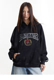Y2K Sports Crest Hoodie