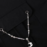 Black Chained Loose Shirt