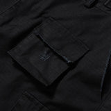 Hand-polished Belt Black Jorts