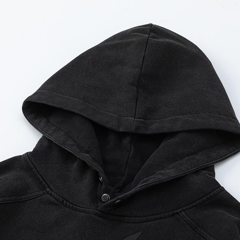 Washed Letters Galaxy Hoodie