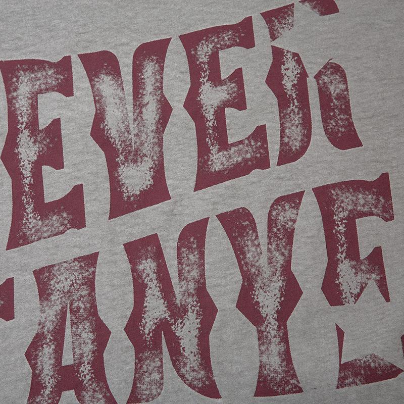 Letter Printed Washed Oversized T-shirt