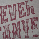 Letter Printed Washed Oversized T-shirt