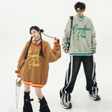 Y2k Loose Knitted Sweater