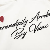 Loved Heart Embroidery Hoodie