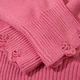Butterfly Embroidery Loose Sweater