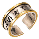 Retro Egypt Eye Of Horus Silver Ring