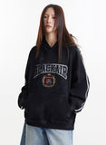 Y2K Sports Crest Hoodie