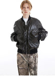 Modern Edge Flight Leather Jacket