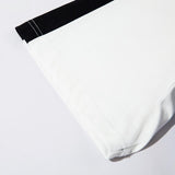 Contrast Color Stripe Sports T-shirt