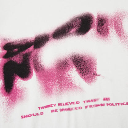 Abstract Shadow Faded T-shirt