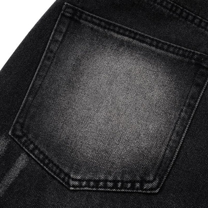 Faded Black Denim Jeans
