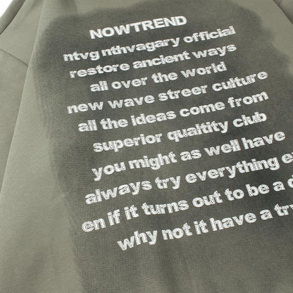 "Now Trend" Poem Hoodie