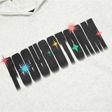 Firework Letter Print Hoodie