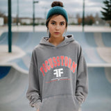 Focus Letter Embroidery Hoodie