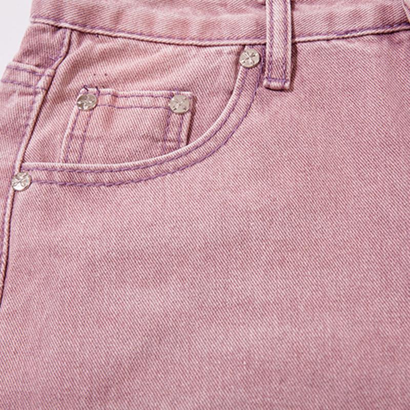 Wide-leg Baggy Splash Glitter Jeans