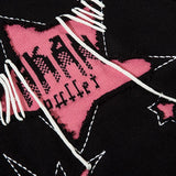 Stitched Star Loose Sweater