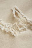 Loose Retro Gravel Ripped Jeans