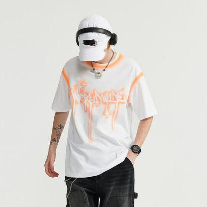 Spray-painted Graffiti T-shirt