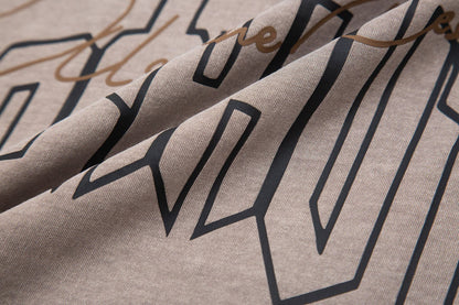 Vintage Loose Washed Printed T-Shirt
