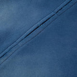 Solid Color Washed Zip-up Hoodie