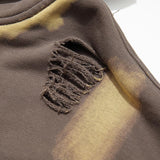 Loose Vintage Washed Zip-up Hoodie