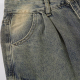 Multi Pocket Baggy Denim Jeans