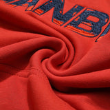 Loose Color Contrast Hoodie