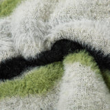 Y2k Fuzzy Knitted Vest