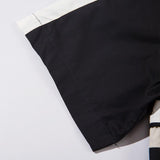 Sports Loose Polo Zip-up Shirt