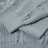 Loose Stripped Knitted Sweater