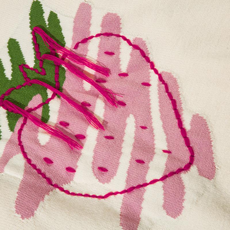 Strawberry Loose Sweater